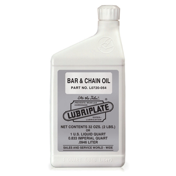Lubriplate Bar & Chain Oil, 12/1 Qts, Iso-68/Sae-20 For All Chain Saws L0720-054